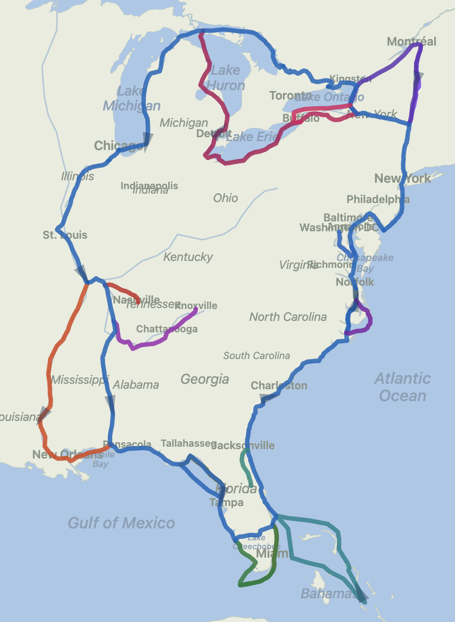 Great Loop Route Overview | Loop Captain